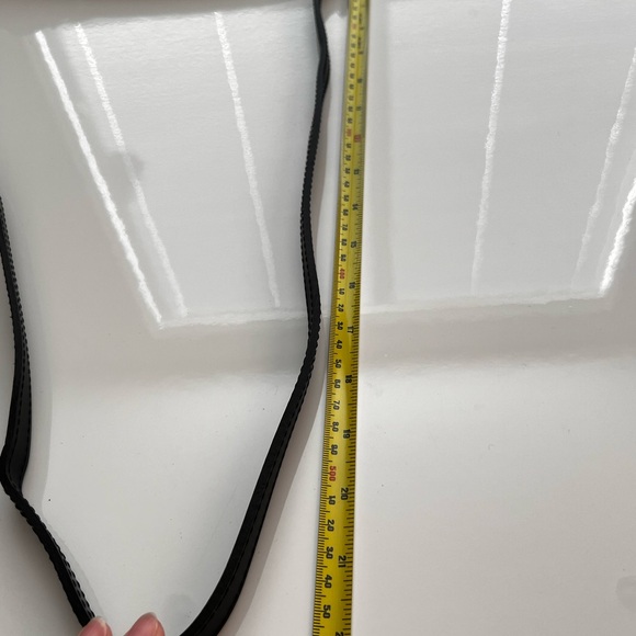 Leather and suede bag classic satchel shape design, made in Italy - Picture 12 of 15